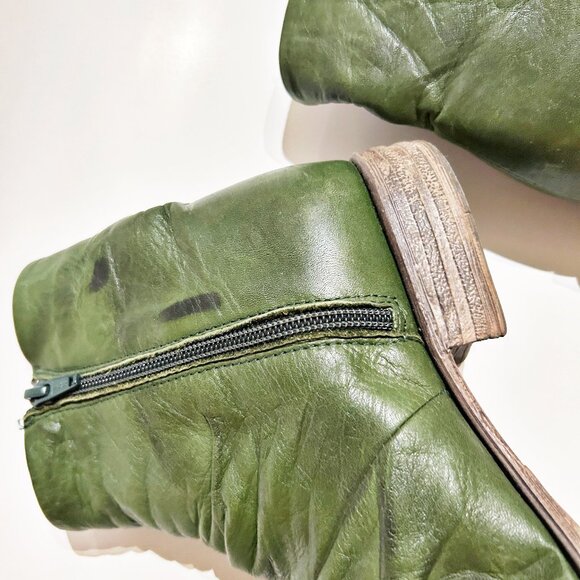 Miz Mooz "Lane" Ankle Bootie in Kiwi - Picture 7 of 10